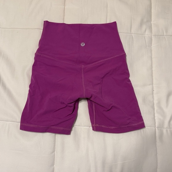 Lululemon biker shorts 6” - Picture 2 of 4